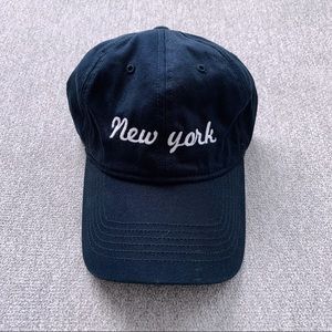 Brandy Melville New York Baseball Hat navy blue